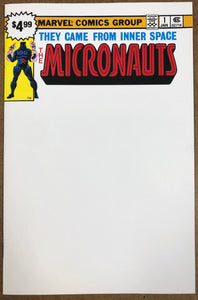 MICRONAUTS 1 FACSIMILE EDITION BLANK VARIANT