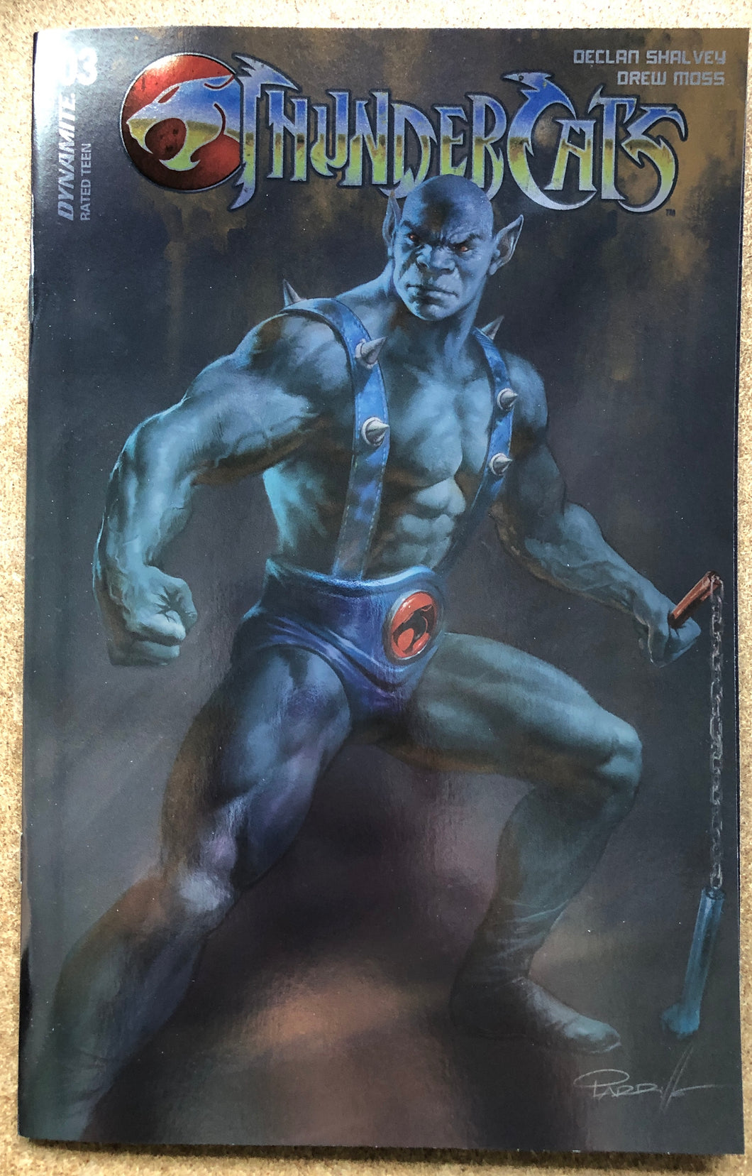 THUNDERCATS #3 CVR G PARRILLO FOIL