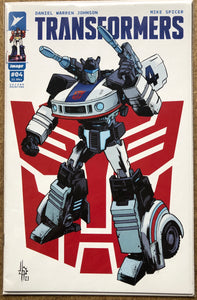 TRANSFORMERS #4 2ND PRINT CVR B HOWARD