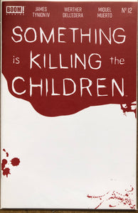 SOMETHING IS KILLING CHILDREN #12 CVR C BLOODY BLANK SKETCH