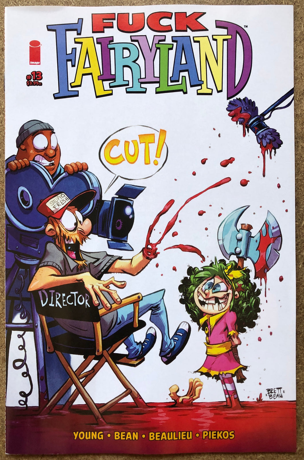 I HATE FAIRYLAND (2022) #13 CVR B BRETT BEAN F*CK (UNCENSORED) FAIRYLAND VARIANT