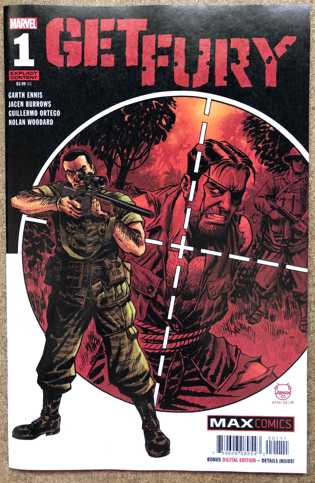 GET FURY #1 MAIN COVER