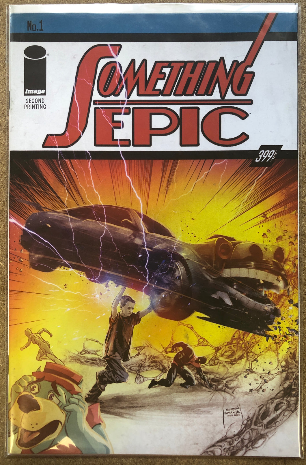 SOMETHING EPIC #1 2ND PRINT CVR A