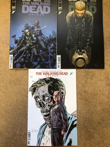 WALKING DEAD DELUXE #91 SET OF CVRS ABC