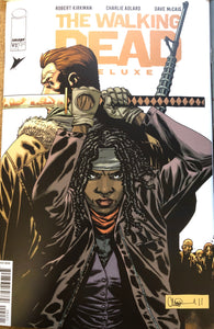 WALKING DEAD DELUXE #92 SET OF CVRS ABCD